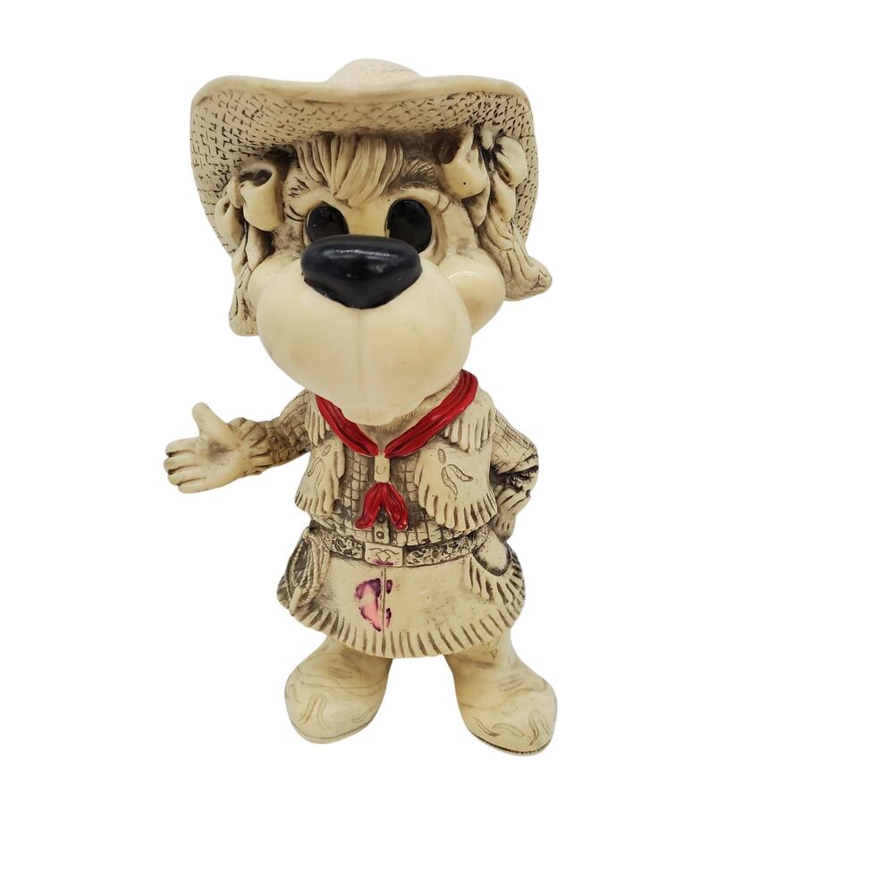 Cowboy Dog Figurine - 9"